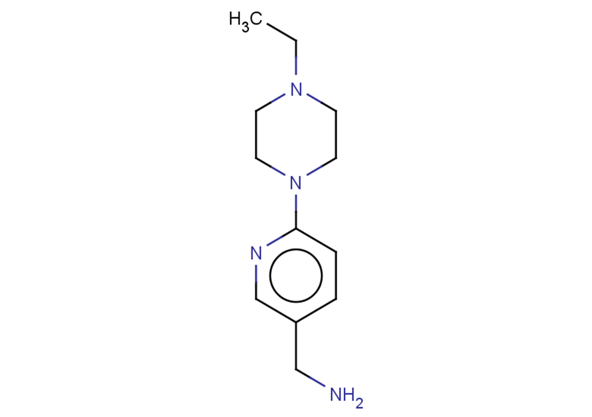 [6-(4-ethylpiperazin-1-yl)pyridin-3-yl]methanamine