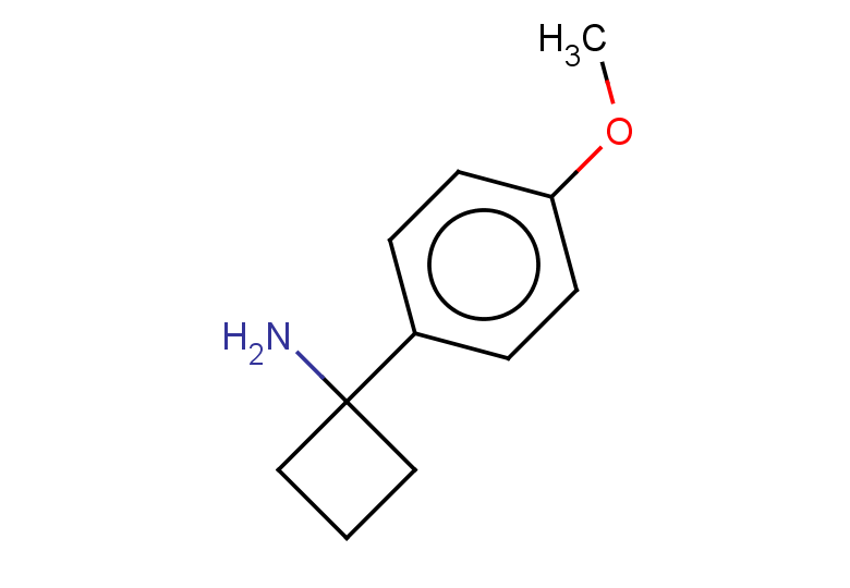 1-(4-methoxyphenyl)cyclobutan-1-amine