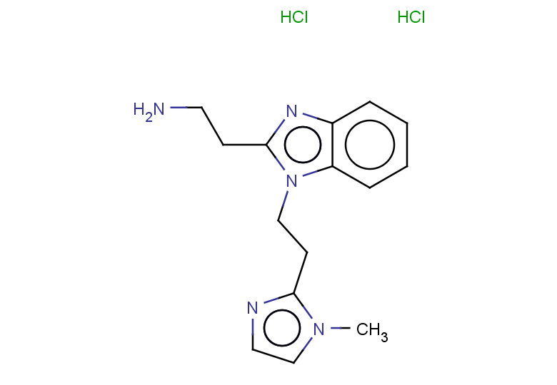 2-{1-[2-(1-methyl-1H-imidazol-2-yl)ethyl]-1H-1,3-benzodiazol-2-yl}ethan-1-amine dihydrochloride