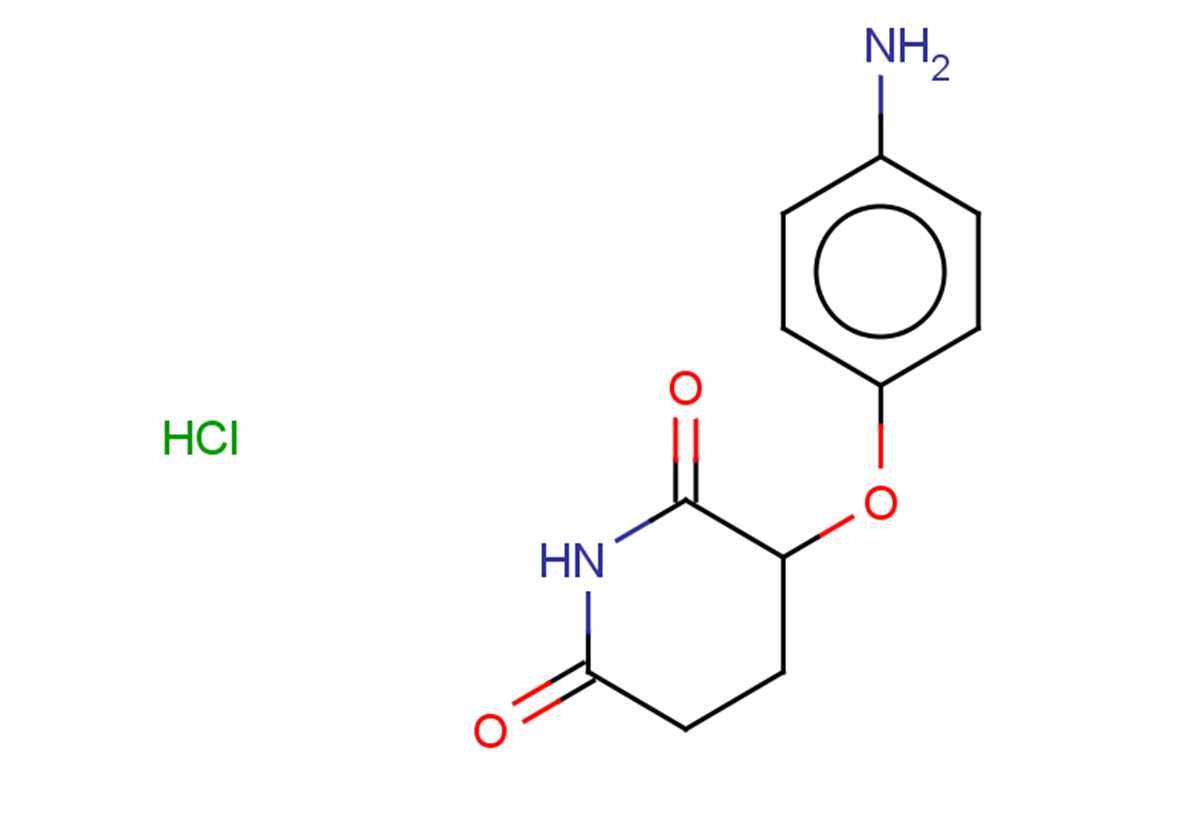 3-(4-aminophenoxy)piperidine-2,6-dione hydrochloride