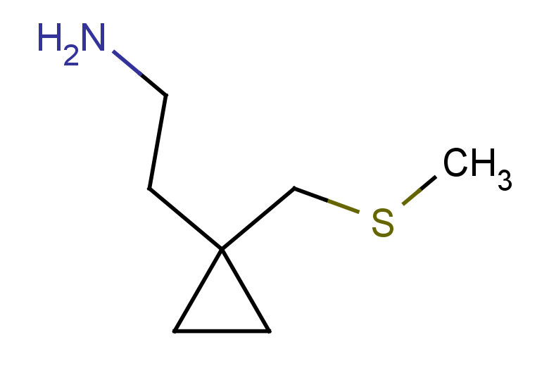 2-{1-[(methylsulfanyl)methyl]cyclopropyl}ethan-1-amine