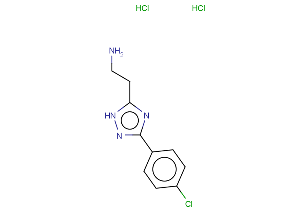 2-[3-(4-chlorophenyl)-1H-1,2,4-triazol-5-yl]ethan-1-amine dihydrochloride