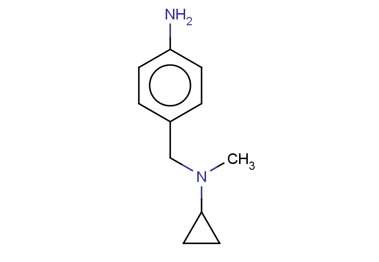 4-{[cyclopropyl(methyl)amino]methyl}aniline