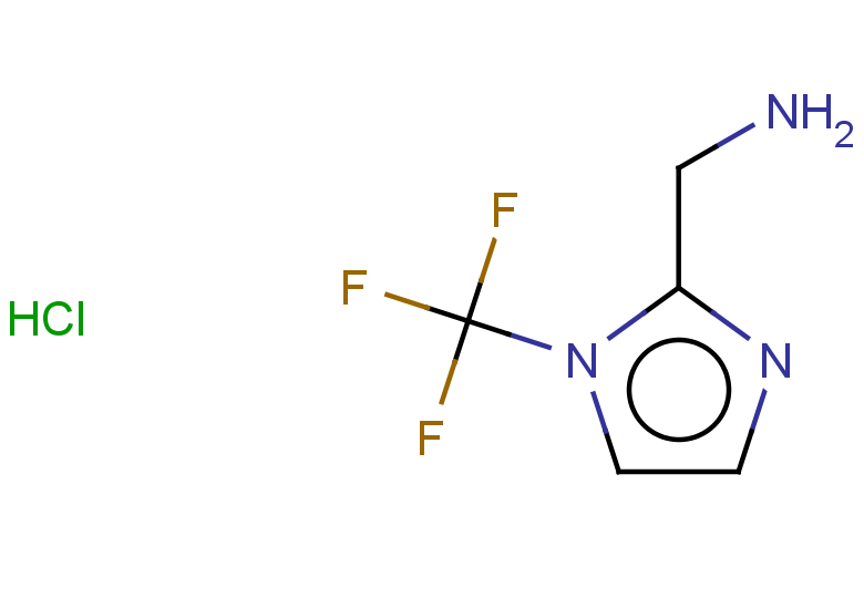 1-[1-(trifluoromethyl)-1H-imidazol-2-yl]methanamine hydrochloride