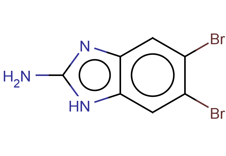5,6-dibromo-1H-1,3-benzodiazol-2-amine