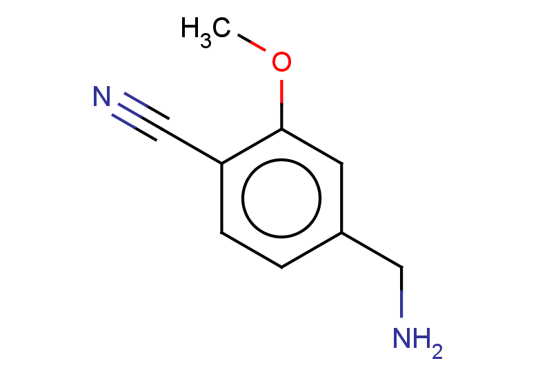 4-(aminomethyl)-2-methoxybenzonitrile