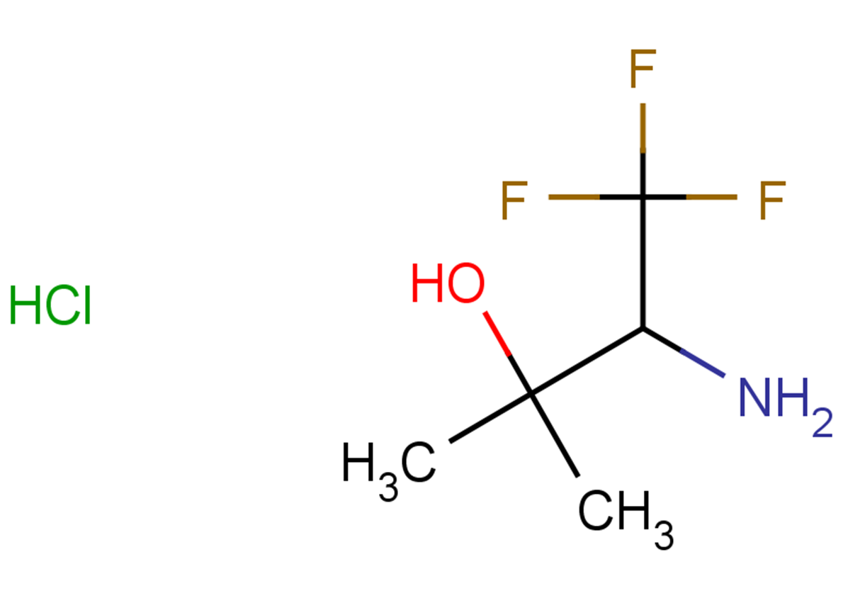 3-amino-4,4,4-trifluoro-2-methylbutan-2-ol hydrochloride