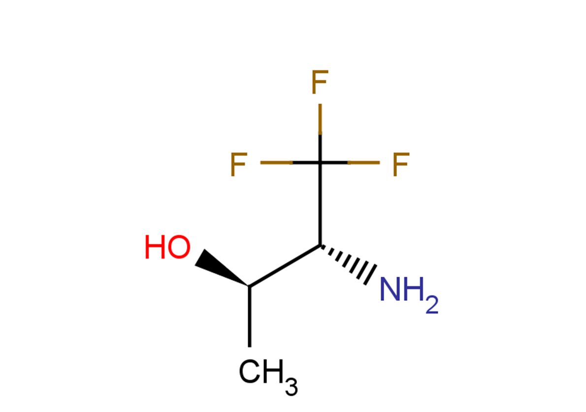 rac-(2R,3R)-3-amino-4,4,4-trifluorobutan-2-ol, trans
