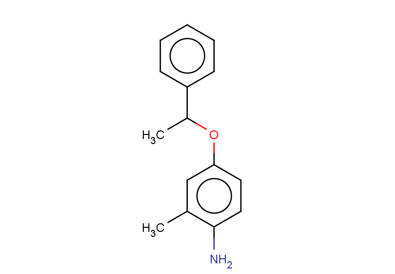 2-methyl-4-(1-phenylethoxy)aniline