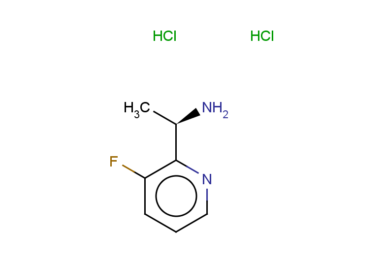 (1R)-1-(3-fluoropyridin-2-yl)ethan-1-amine dihydrochloride