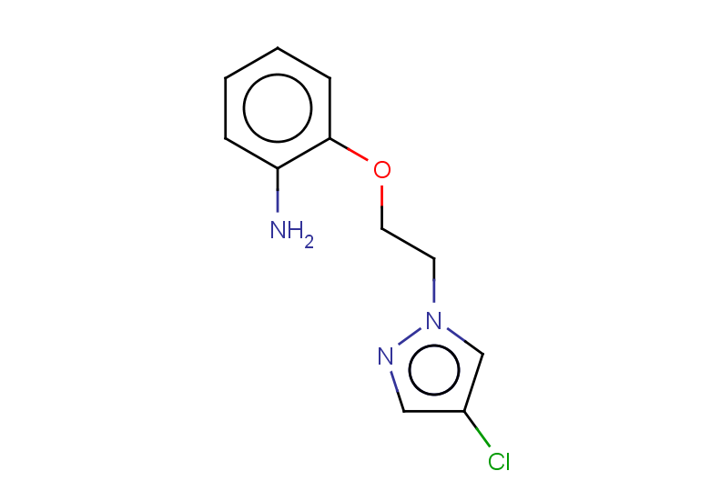 2-[2-(4-chloro-1H-pyrazol-1-yl)ethoxy]aniline