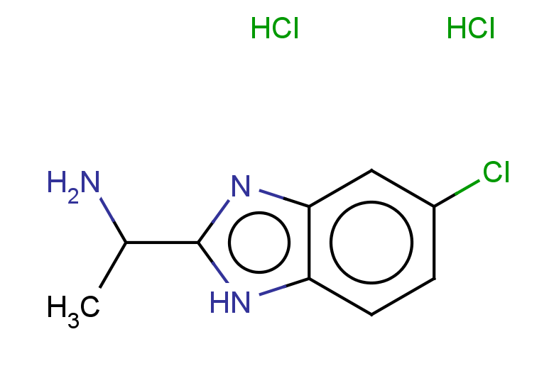 1-(5-chloro-1H-1,3-benzodiazol-2-yl)ethan-1-amine dihydrochloride
