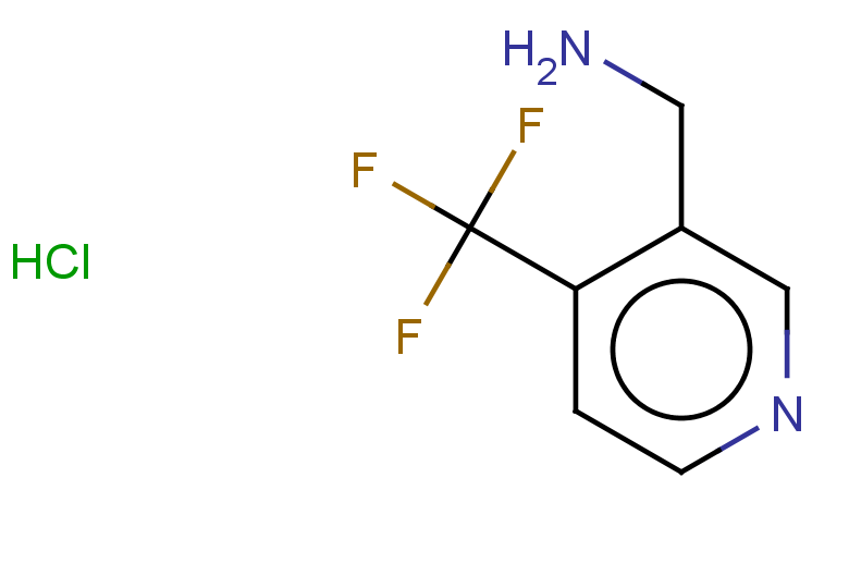 [4-(trifluoromethyl)pyridin-3-yl]methanamine hydrochloride