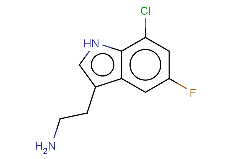 2-(7-chloro-5-fluoro-1H-indol-3-yl)ethan-1-amine