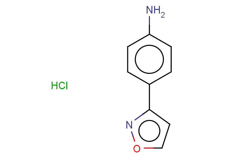 4-(1,2-oxazol-3-yl)aniline hydrochloride