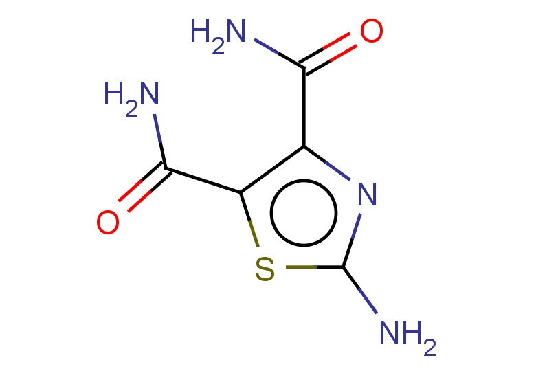 2-amino-1,3-thiazole-4,5-dicarboxamide