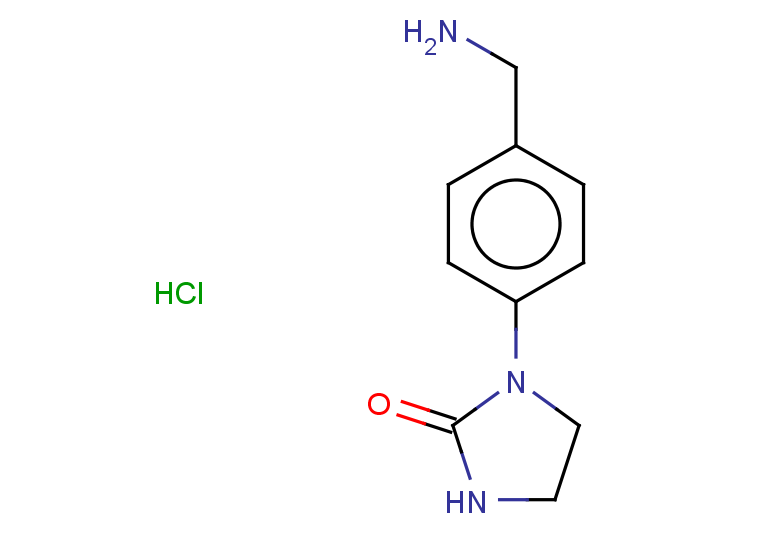 1-[4-(aminomethyl)phenyl]imidazolidin-2-one hydrochloride