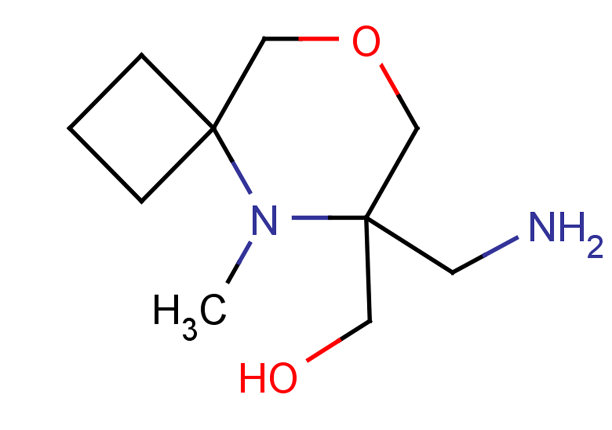 [6-(aminomethyl)-5-methyl-8-oxa-5-azaspiro[3.5]nonan-6-yl]methanol