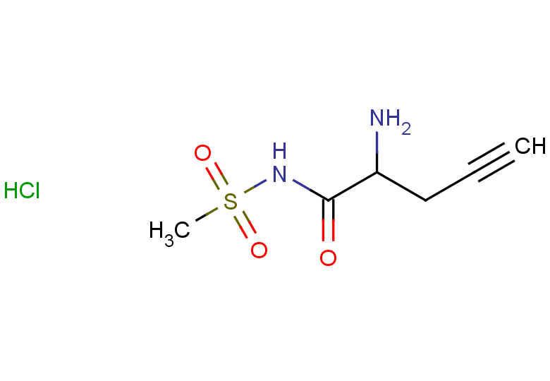 2-amino-N-methanesulfonylpent-4-ynamide hydrochloride