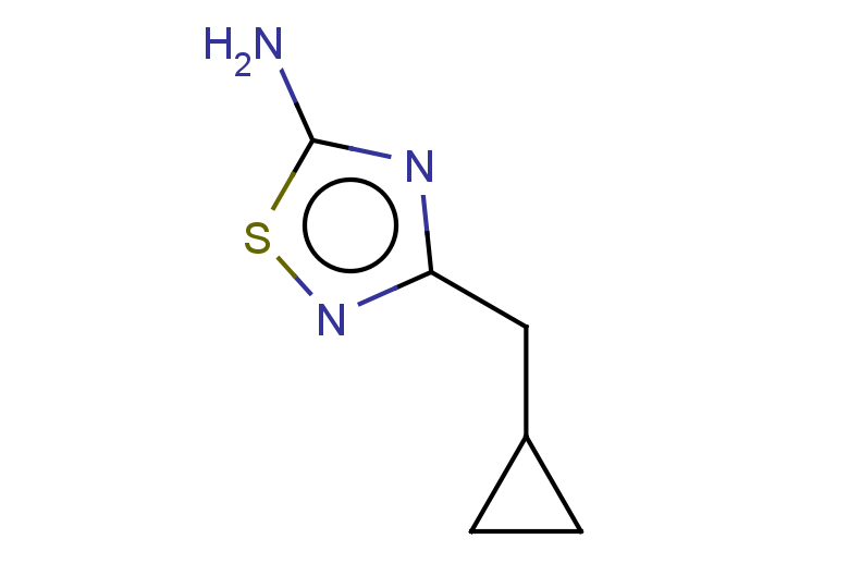 3-(cyclopropylmethyl)-1,2,4-thiadiazol-5-amine