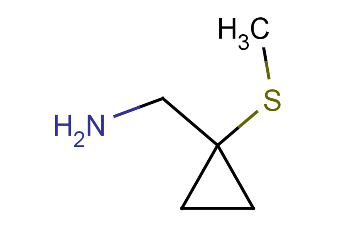 [1-(methylsulfanyl)cyclopropyl]methanamine