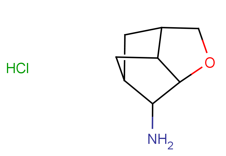 4-oxatricyclo[4.2.1.0,3,7]nonan-2-amine hydrochloride