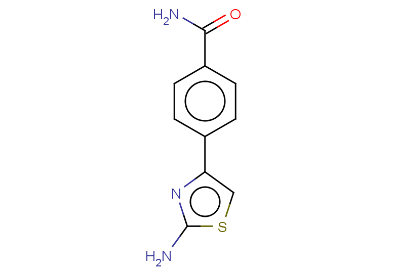 4-(2-amino-1,3-thiazol-4-yl)benzamide