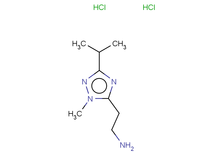 2-[1-methyl-3-(propan-2-yl)-1H-1,2,4-triazol-5-yl]ethan-1-amine dihydrochloride