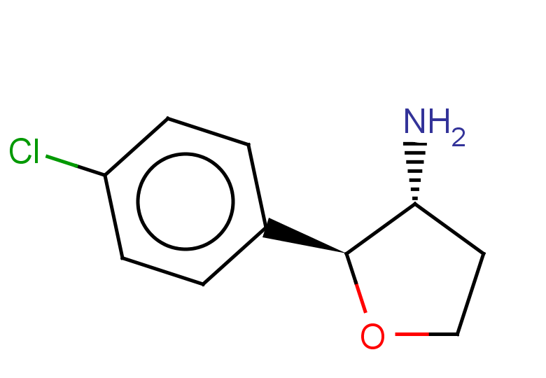 rac-(2R,3S)-2-(4-chlorophenyl)oxolan-3-amine
