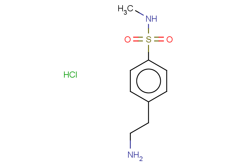 4-(2-aminoethyl)-N-methylbenzene-1-sulfonamide hydrochloride