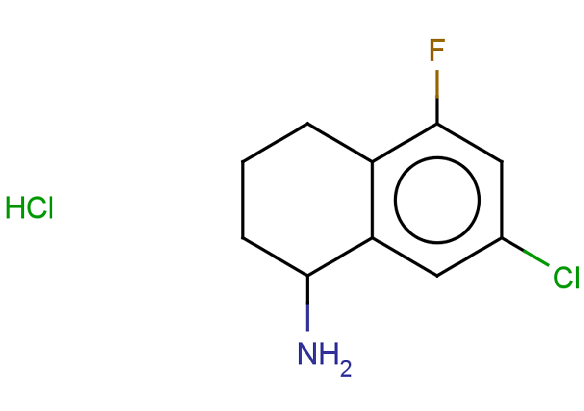 7-chloro-5-fluoro-1,2,3,4-tetrahydronaphthalen-1-amine hydrochloride