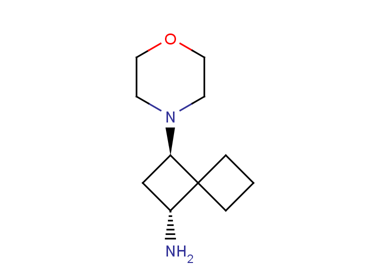 rac-(1R,3R)-3-(morpholin-4-yl)spiro[3.3]heptan-1-amine, trans