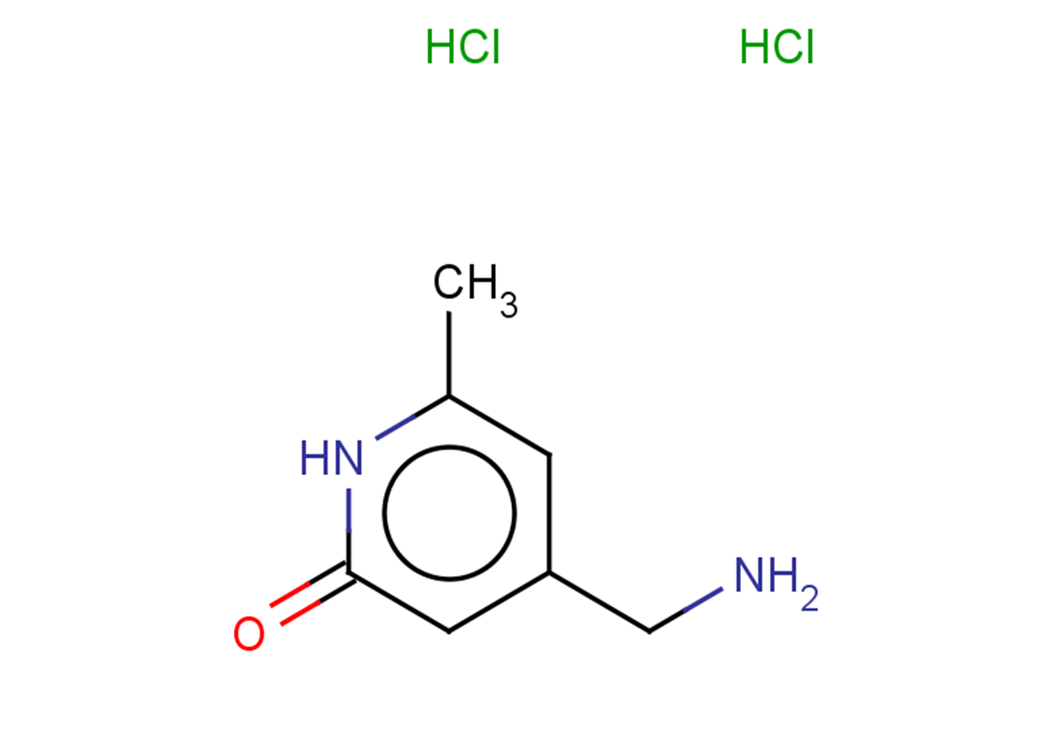 4-(aminomethyl)-6-methyl-1,2-dihydropyridin-2-one dihydrochloride
