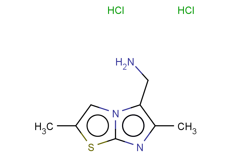 {2,6-dimethylimidazo[2,1-b][1,3]thiazol-5-yl}methanamine dihydrochloride