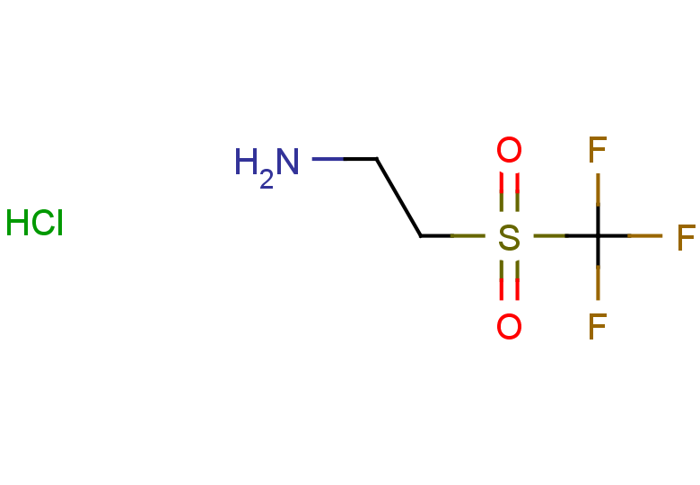 2-trifluoromethanesulfonylethan-1-amine hydrochloride
