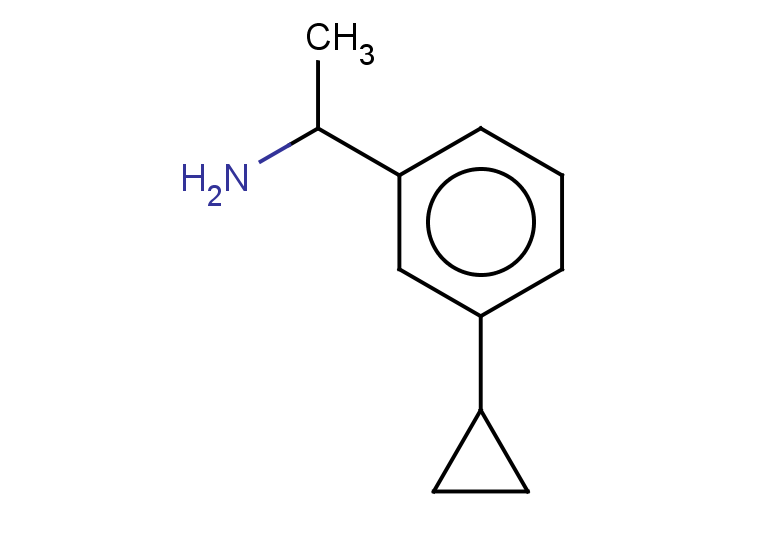 1-(3-cyclopropylphenyl)ethan-1-amine