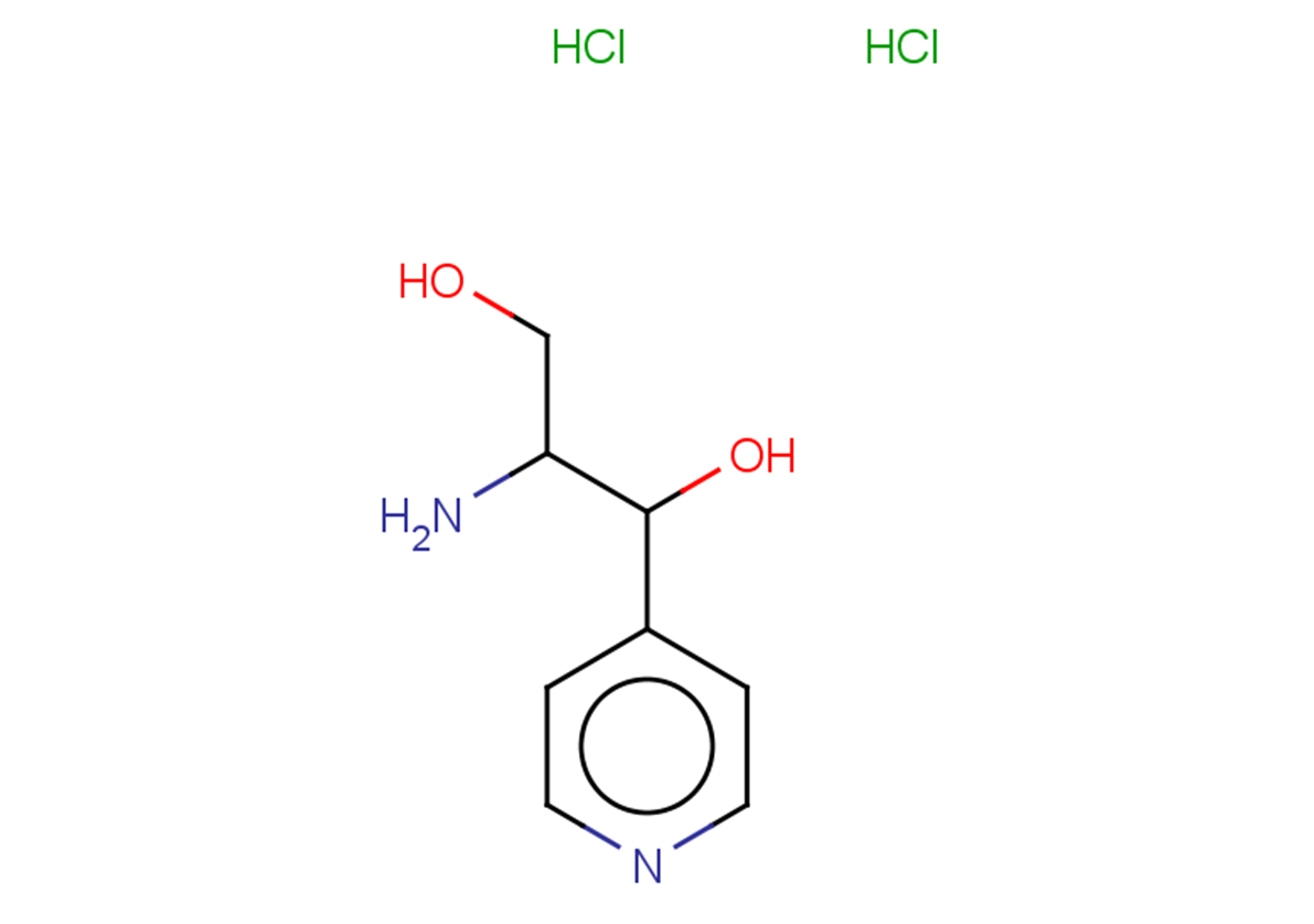 2-amino-1-(pyridin-4-yl)propane-1,3-diol dihydrochloride