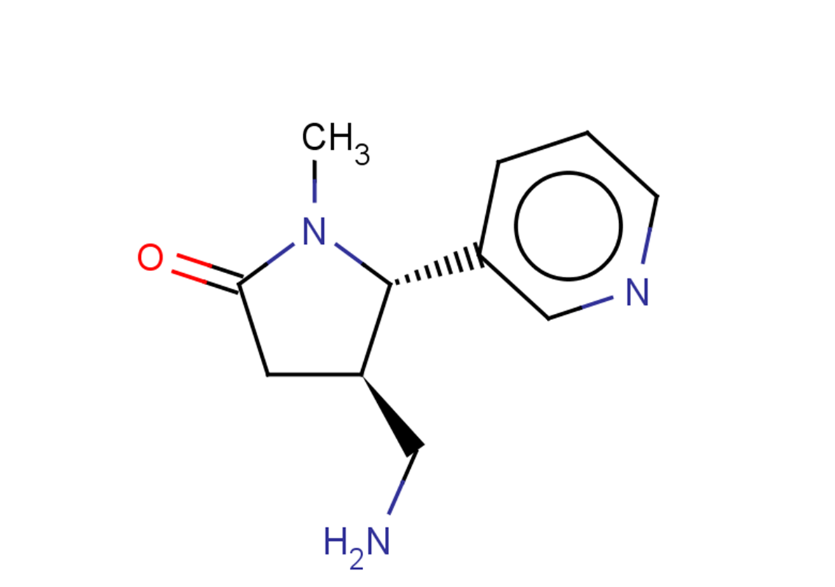 rac-(4R,5S)-4-(aminomethyl)-1-methyl-5-(pyridin-3-yl)pyrrolidin-2-one