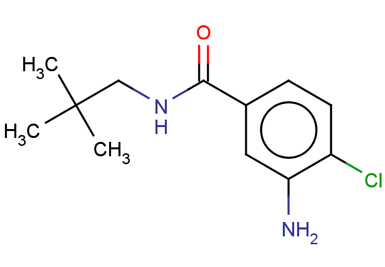 3-amino-4-chloro-N-(2,2-dimethylpropyl)benzamide