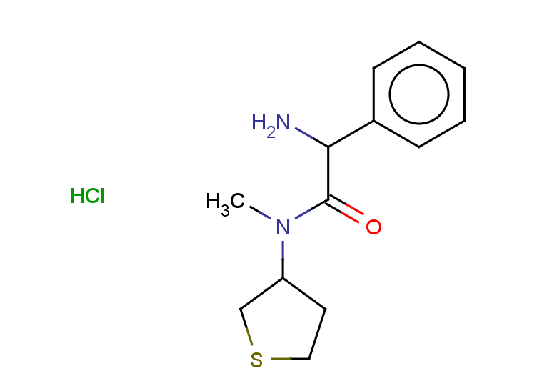 2-amino-N-methyl-2-phenyl-N-(thiolan-3-yl)acetamide hydrochloride