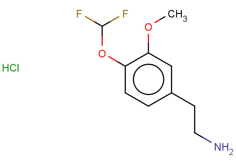 2-[4-(difluoromethoxy)-3-methoxyphenyl]ethan-1-amine hydrochloride