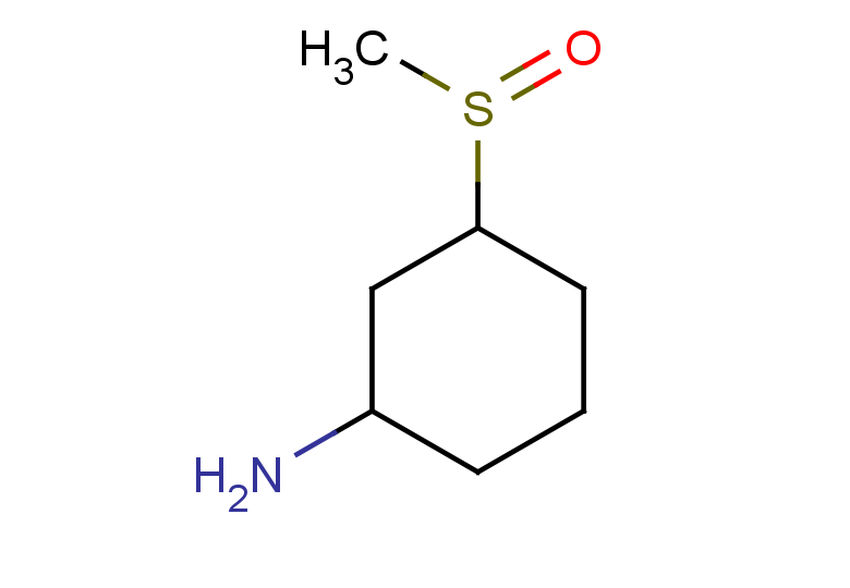 3-methanesulfinylcyclohexan-1-amine