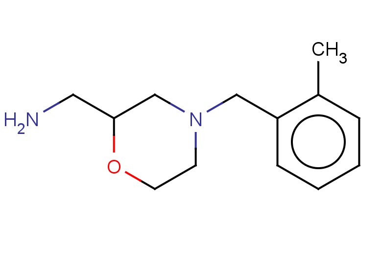 {4-[(2-methylphenyl)methyl]morpholin-2-yl}methanamine