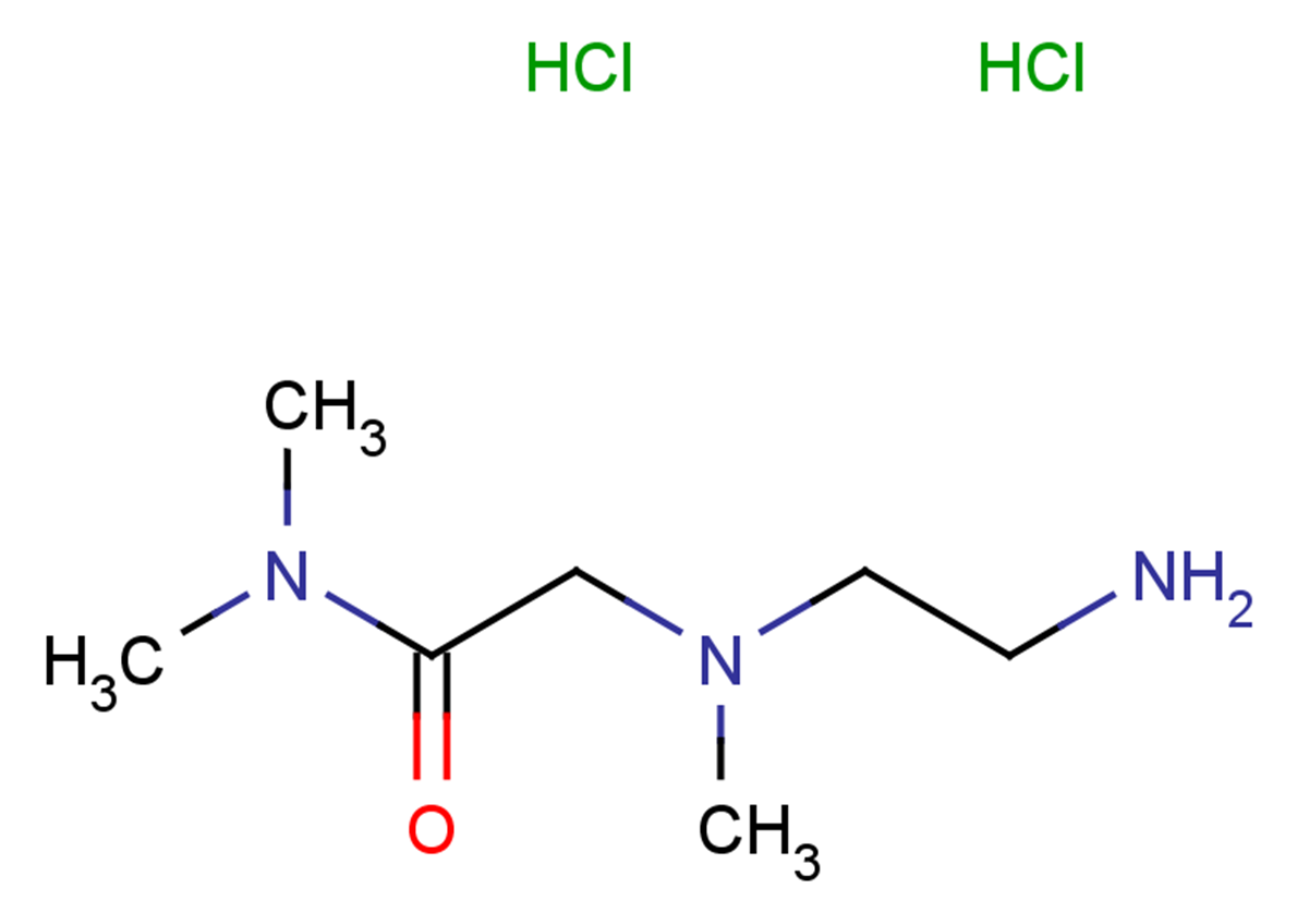 2-[(2-aminoethyl)(methyl)amino]-N,N-dimethylacetamide dihydrochloride