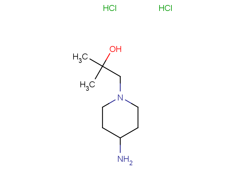 1-(4-aminopiperidin-1-yl)-2-methylpropan-2-ol dihydrochloride