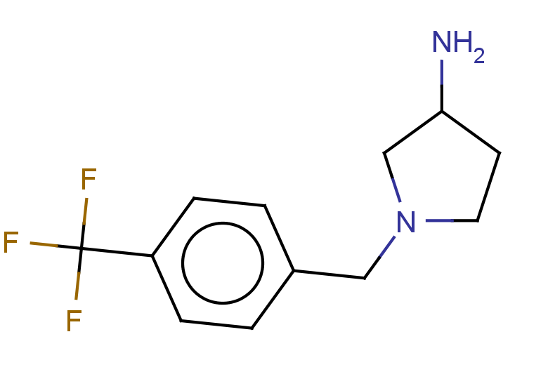 1-{[4-(trifluoromethyl)phenyl]methyl}pyrrolidin-3-amine