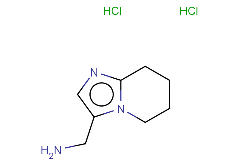 {5H,6H,7H,8H-imidazo[1,2-a]pyridin-3-yl}methanamine dihydrochloride