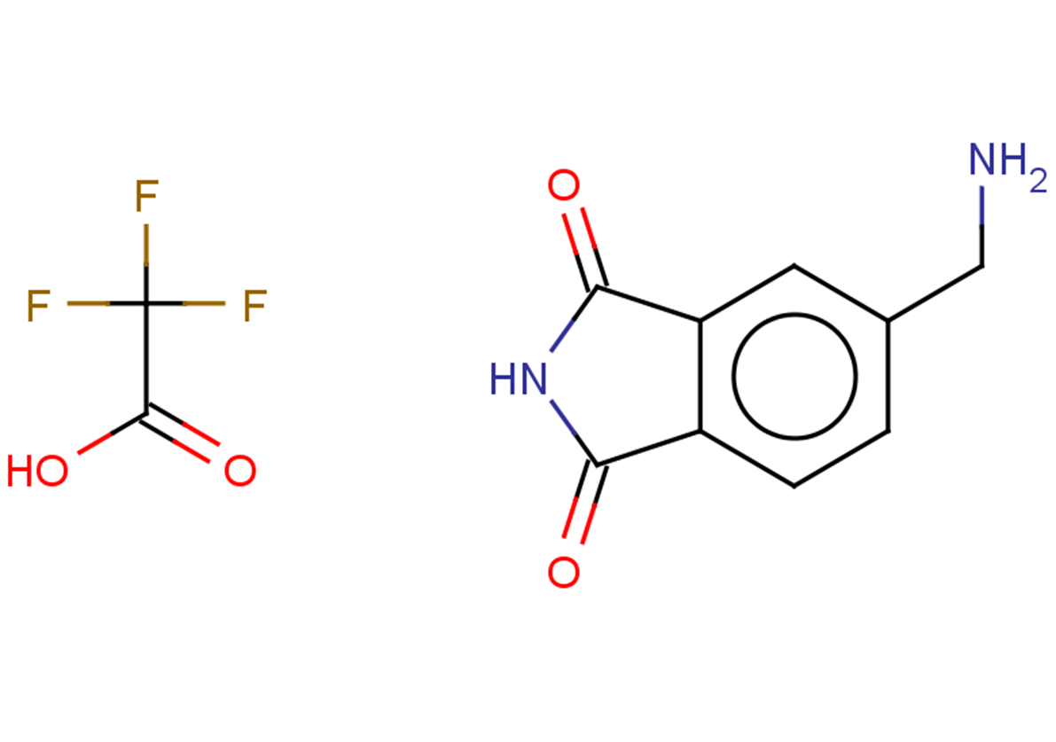 5-(aminomethyl)-2,3-dihydro-1H-isoindole-1,3-dione, trifluoroacetic acid
