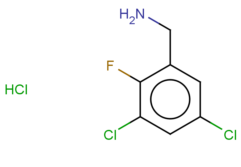 (3,5-dichloro-2-fluorophenyl)methanamine hydrochloride
