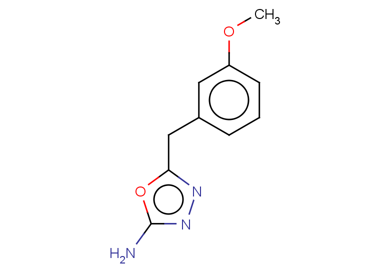 5-[(3-methoxyphenyl)methyl]-1,3,4-oxadiazol-2-amine